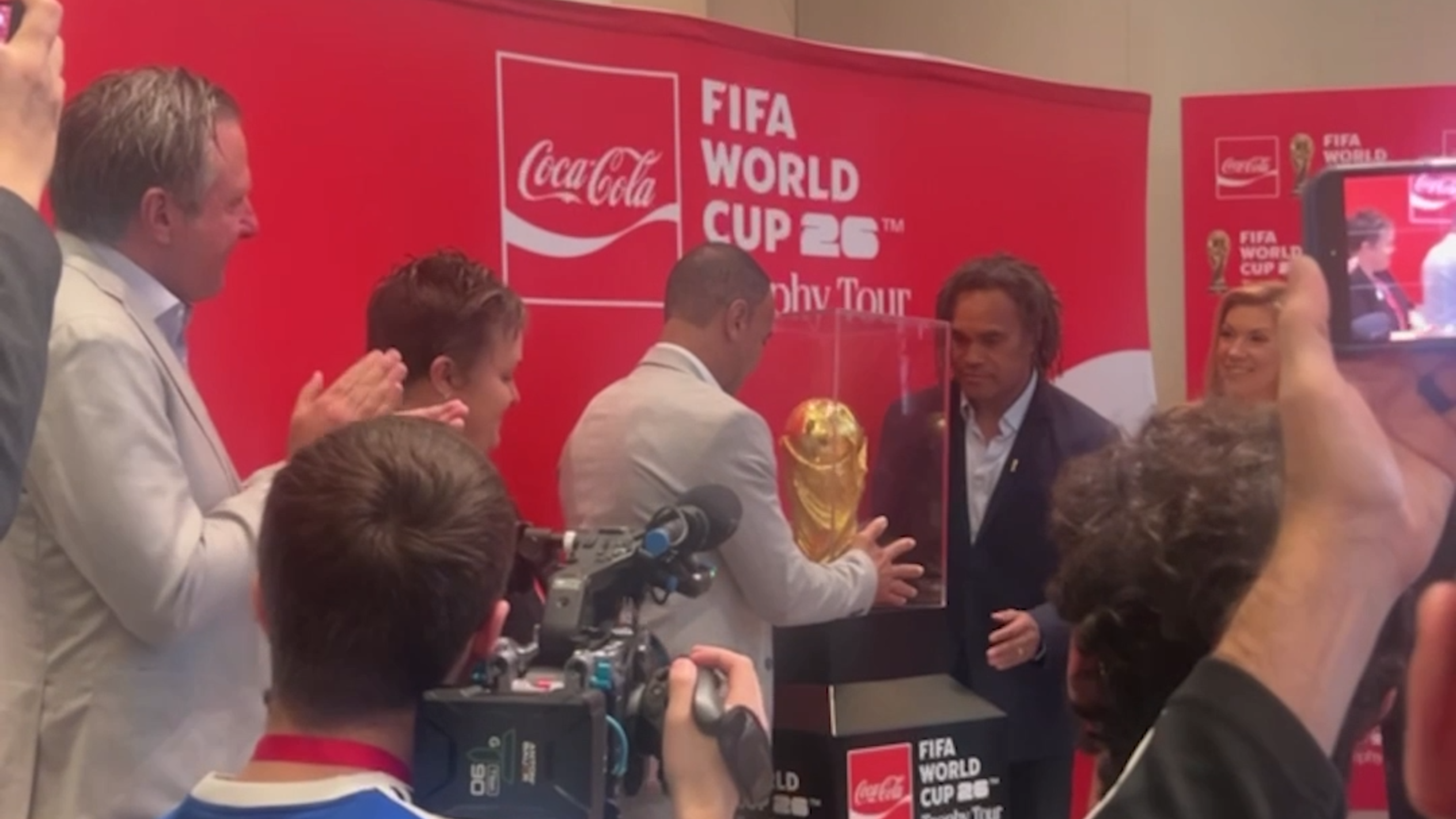 World Cup trophy comes to Dallas-Fort Worth