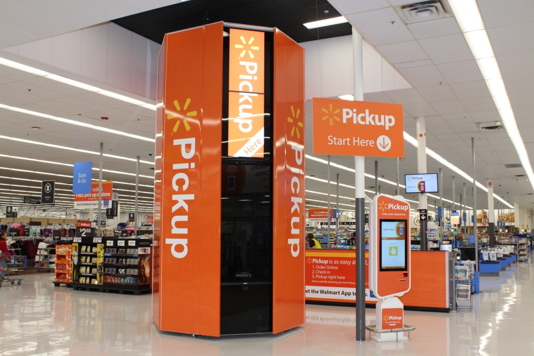Walmart vending machine to get your online orders faster