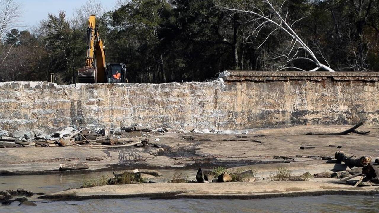 Raleigh’s Milburnie Dam is coming down – and you can watch online