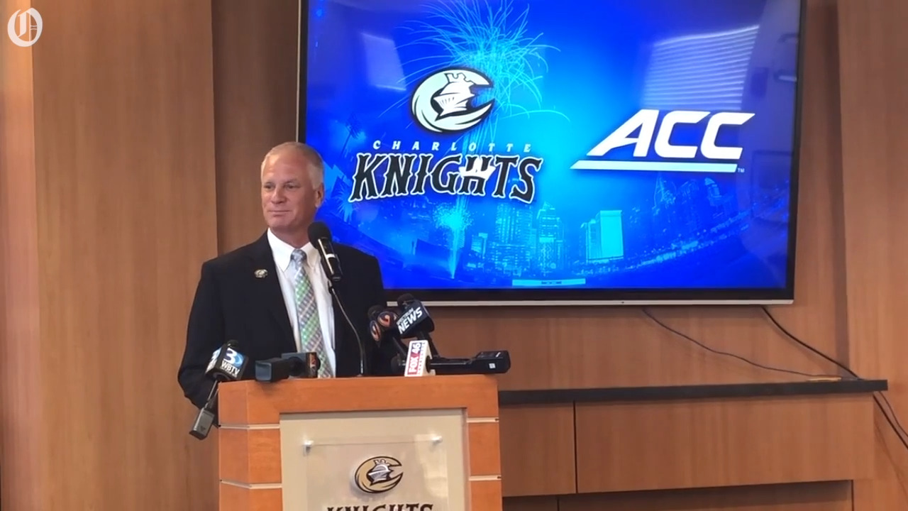 Charlotte Knights announced they will be hosting 2020 ACC baseball tournament