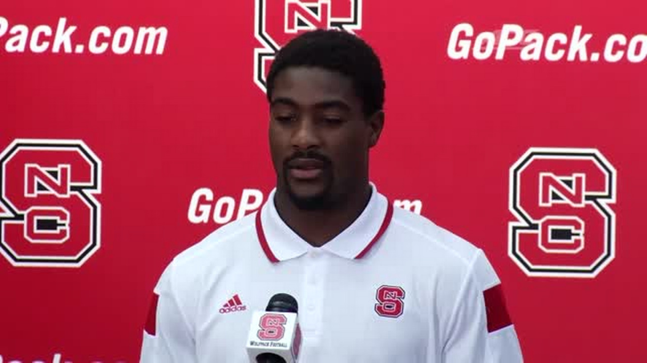 NC State linebacker Airius Moore on the experience level