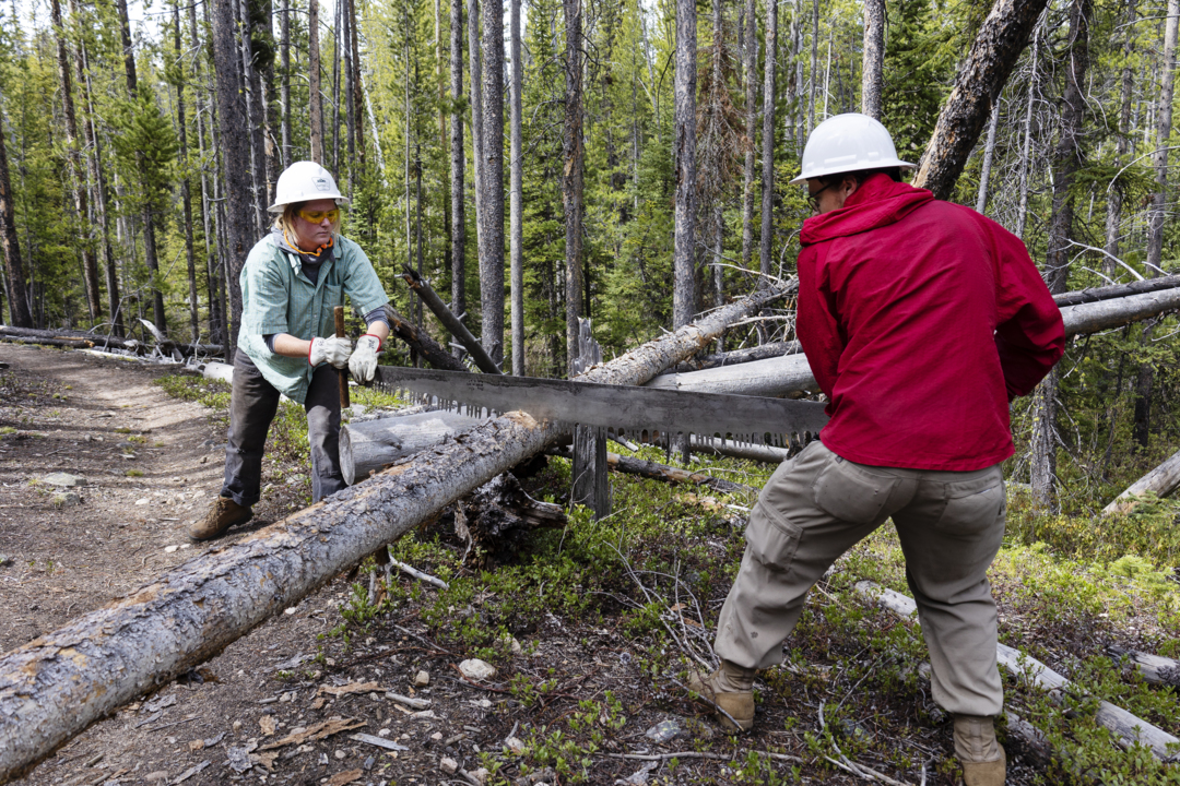 Volunteers keep these popular Idaho trails in shape
