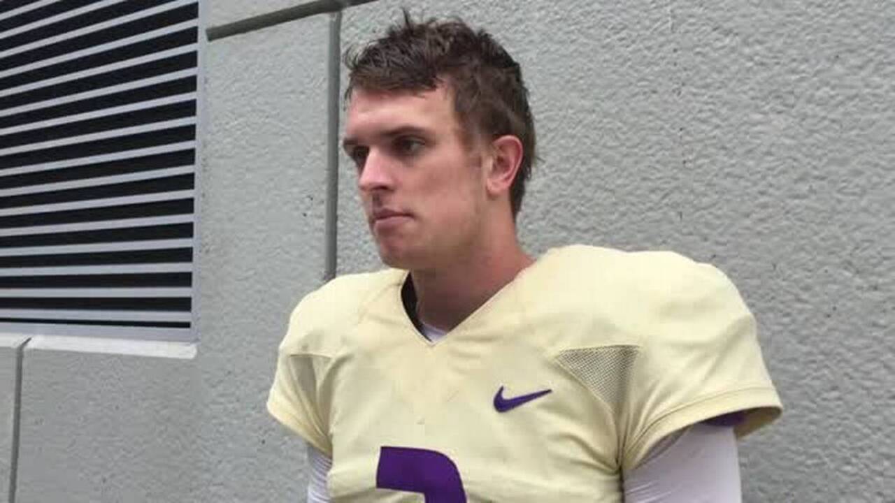 QB Jake Browning talks about completing deep passes