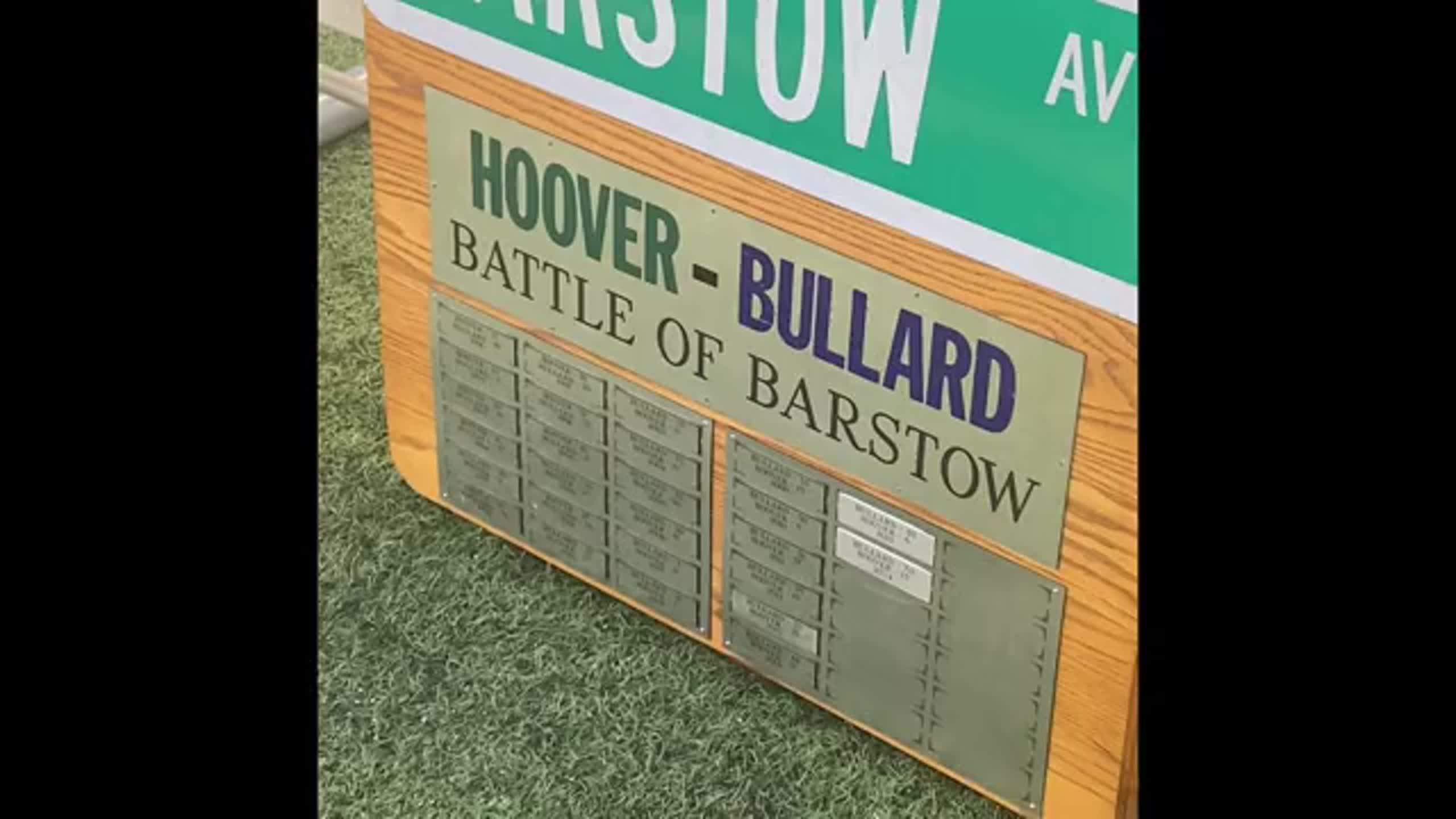Battle of Barstow between Bullard and Hoover