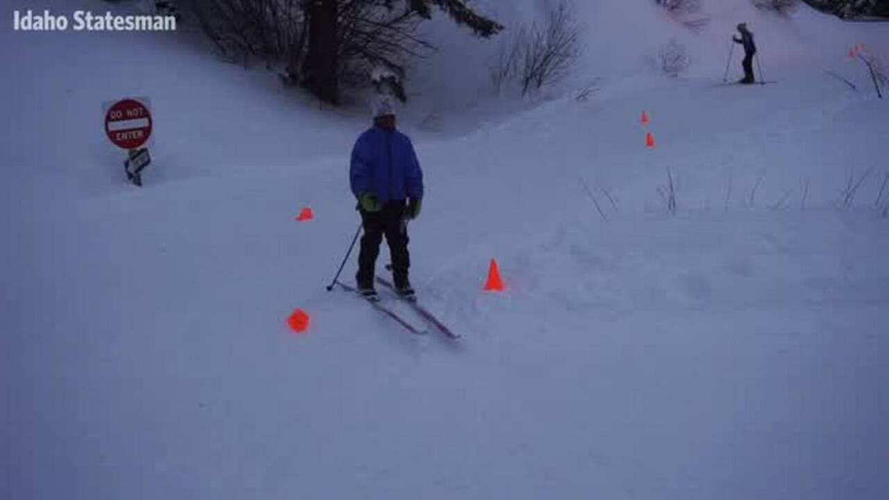 Refugees mix into Bogus Basin Nordic Team practice