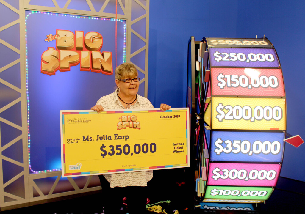 Grandma planning to ‘fall on my heinie’ spinning prize wheel wins big in NC lottery