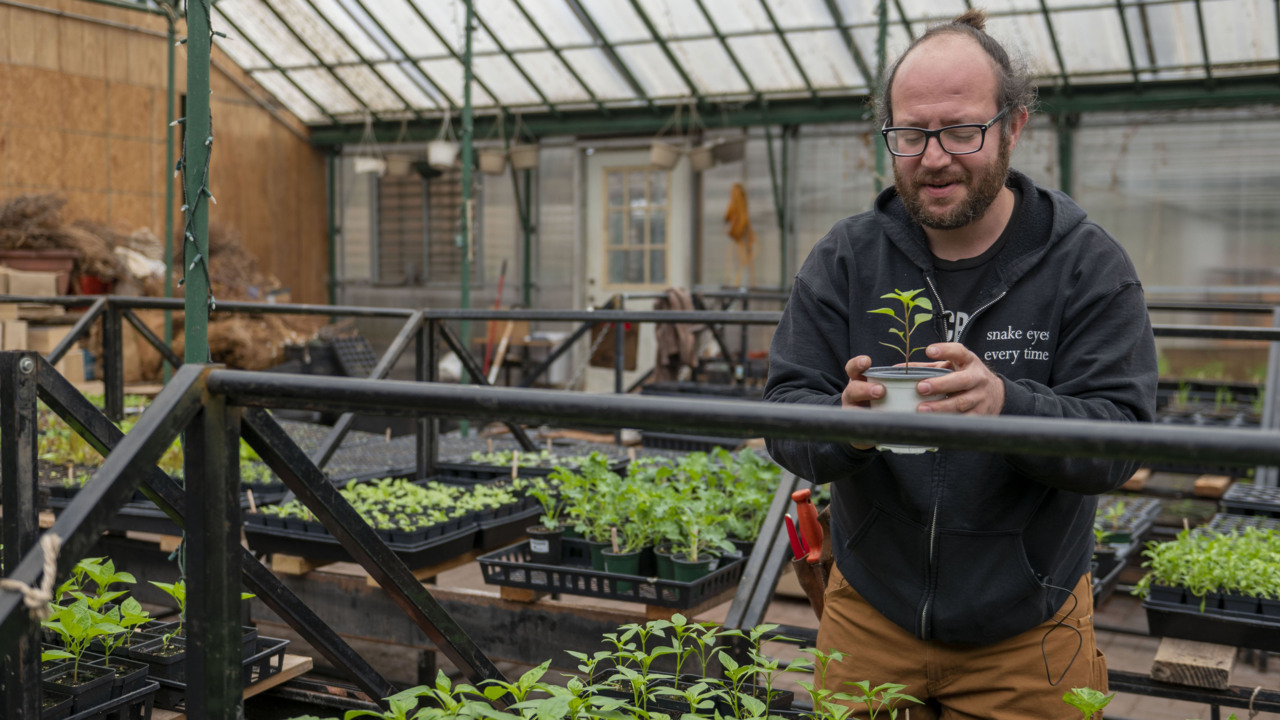 Urban farmer talks about living off the land in urban Kansas City