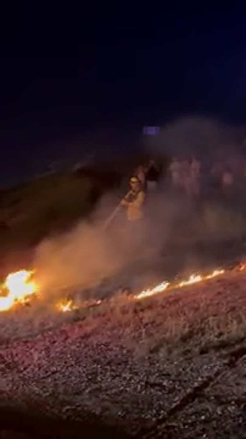 Columbia Point fire