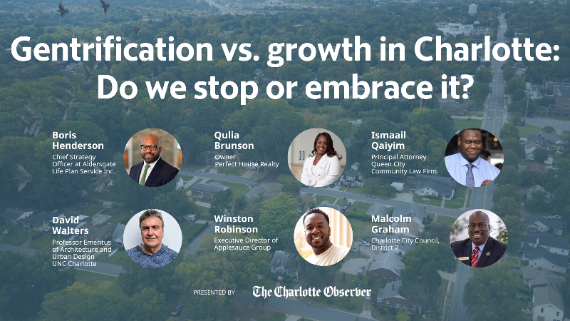 Watch: Gentrification vs. Growth in Charlotte’s Black neighborhoods