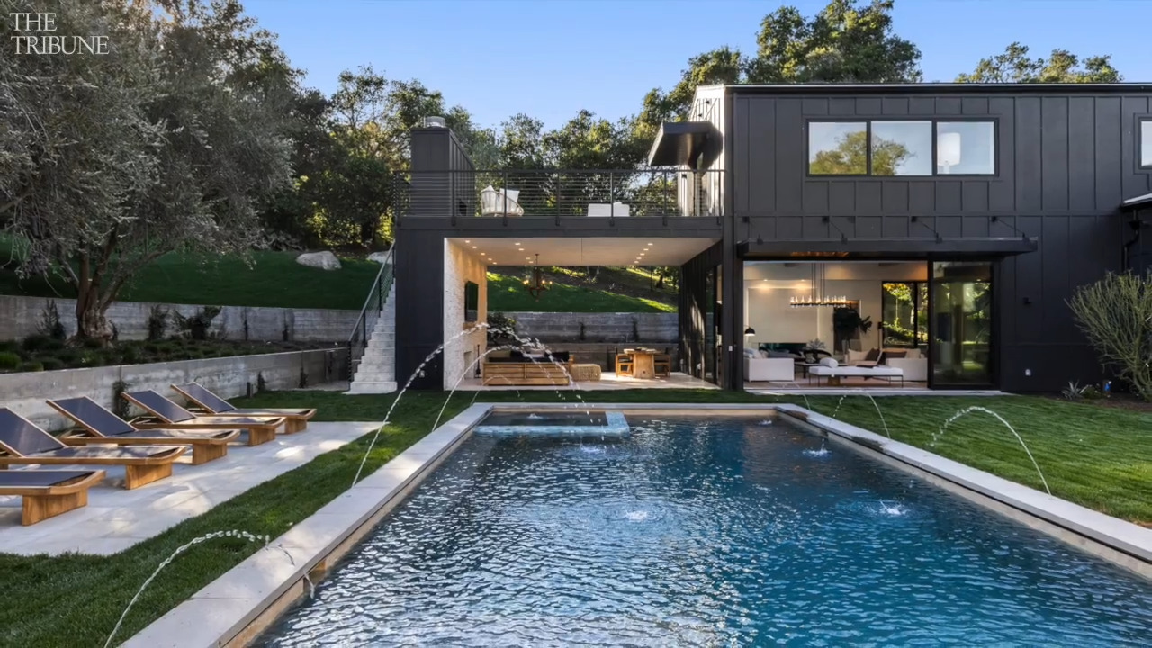 Ever seen a house with a Tesla roof? Jazzy farmhouse has that and more in California