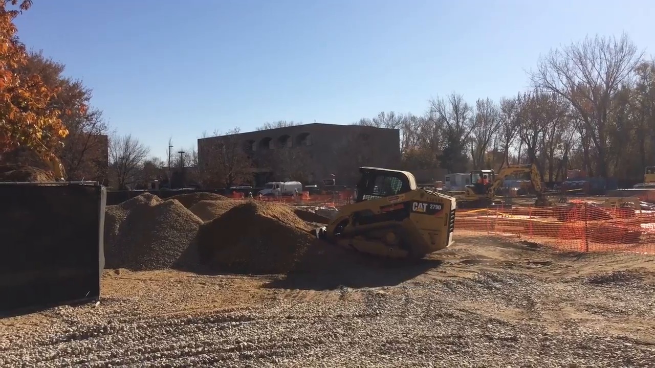 Construction has started on former parking lot next to The Ram. Here’s what’s going in