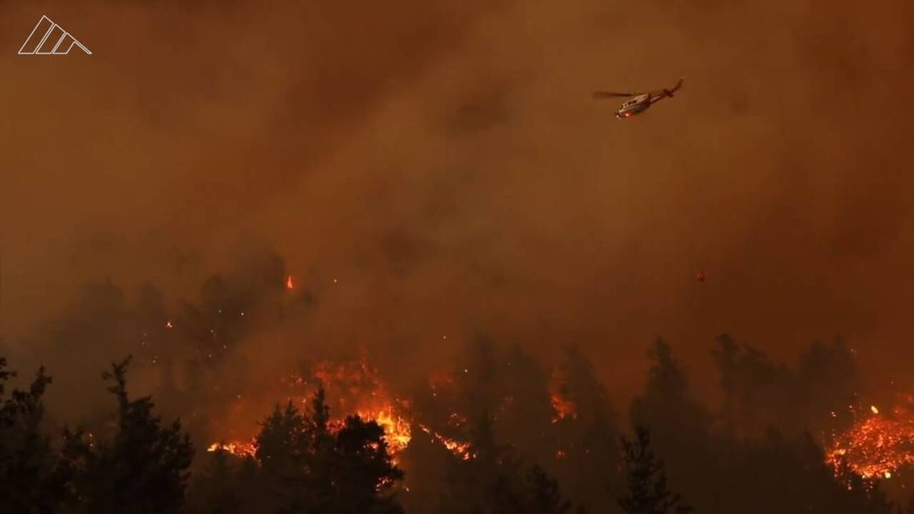 Wildfires torch dry forests throughout Western US