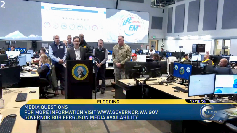 Gov. Ferguson warns ‘lives at stake’ amid WA December floods