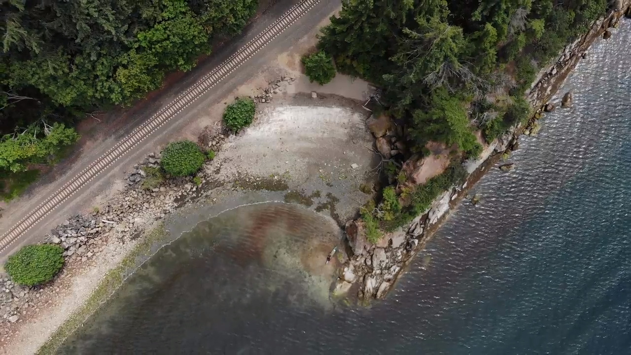 You can sunbathe, tidepool or enjoy views from a bluff here  — but not in the buff