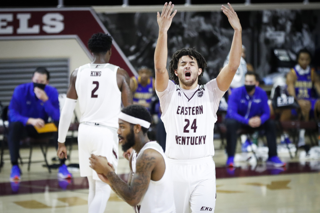 Photo slideshow: EKU defeats Morehead State 71-68
