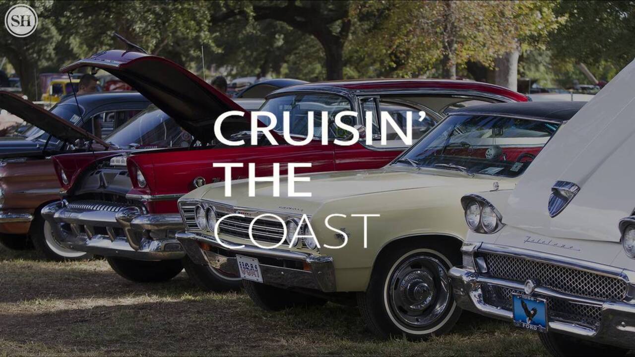 You never know what you’ll see or who you’ll meet at Cruisin’ the Coast
