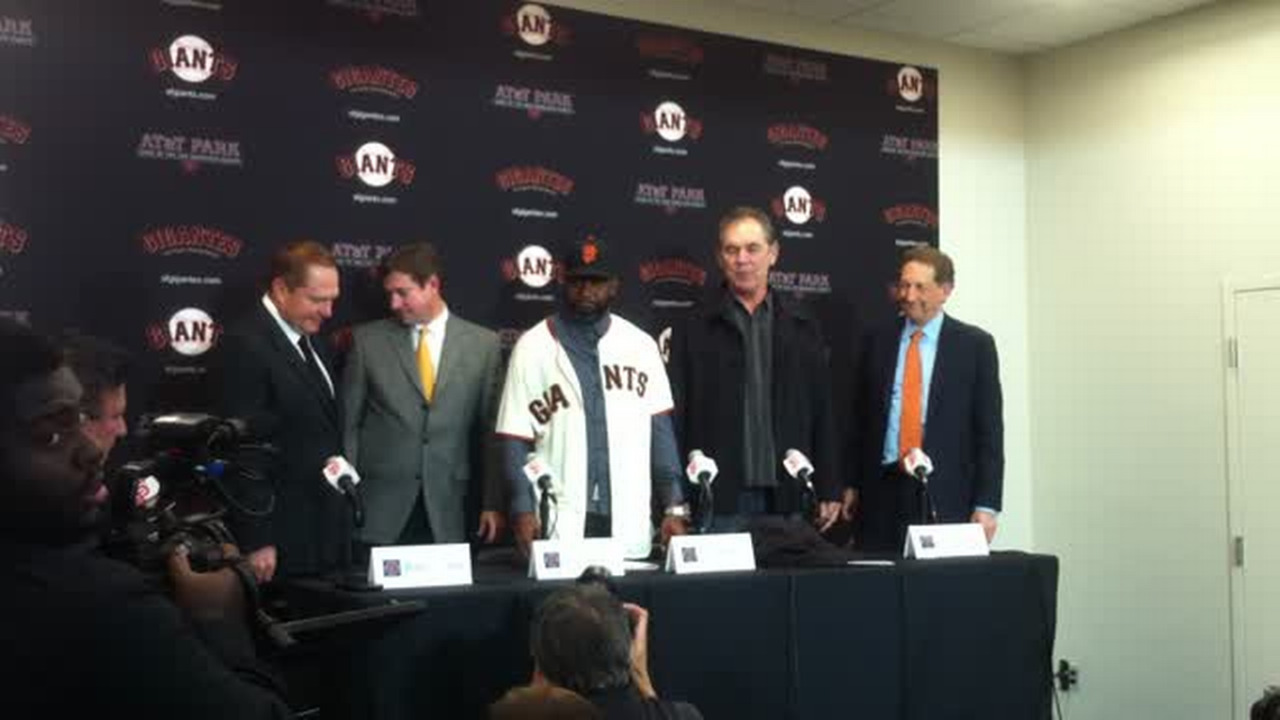Video: New Giants outfielder Denard Span says he'll do 'whatever it takes to win'