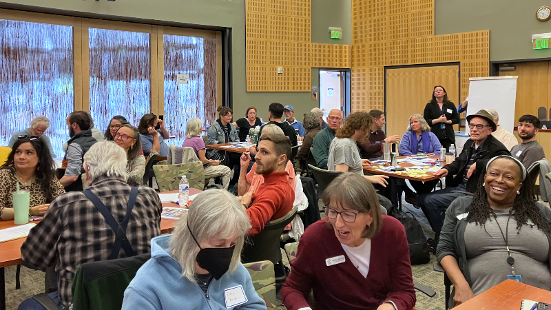 Dozens gather at Olympia City Hall for affordability forum