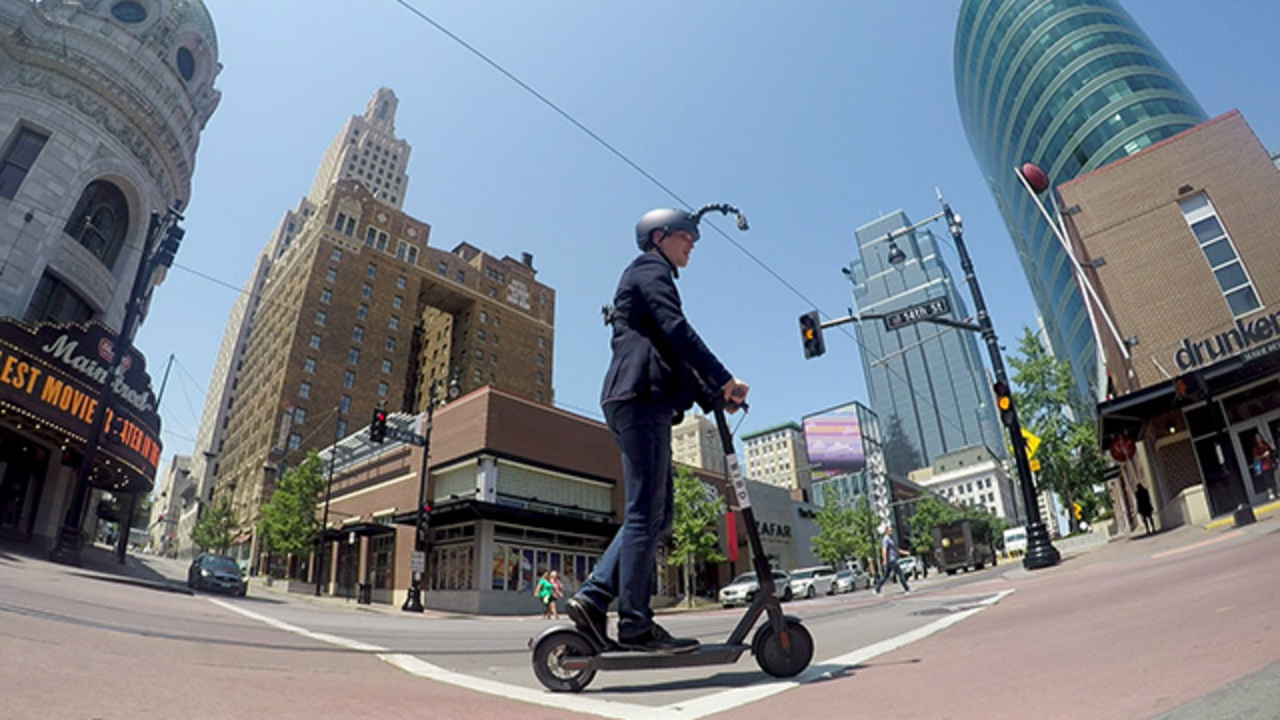 How Bird motorized scooters flew into KC