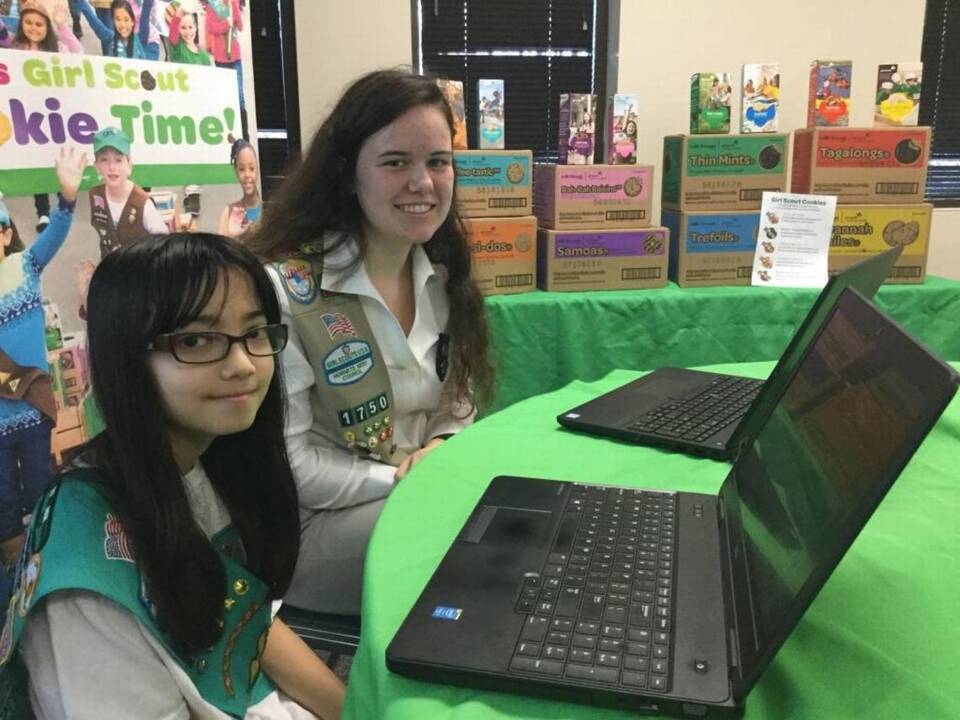 With the Girl Scouts, cookie sales take a digital twist