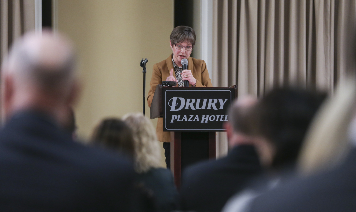 Governor discusses number of issues after Chamber speech