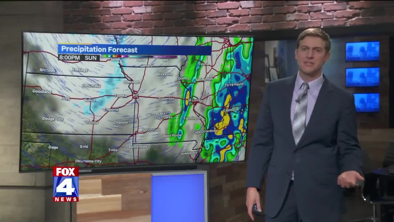 Cold weather, light snow in Sunday forecast for Kansas City (Video ...
