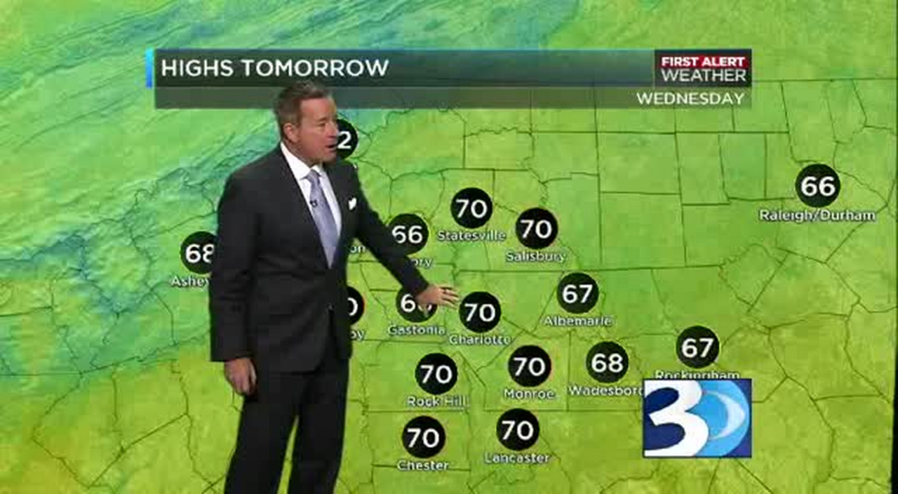 WBTV First Alert Weather forecast for 11.10.15