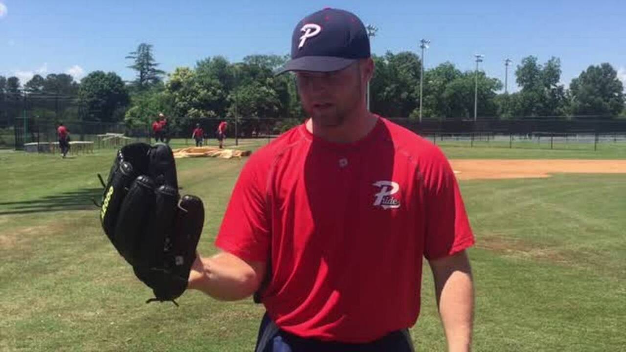 Piedmont Pride pitcher Andrew Corbitt uninhibited by use of just one hand