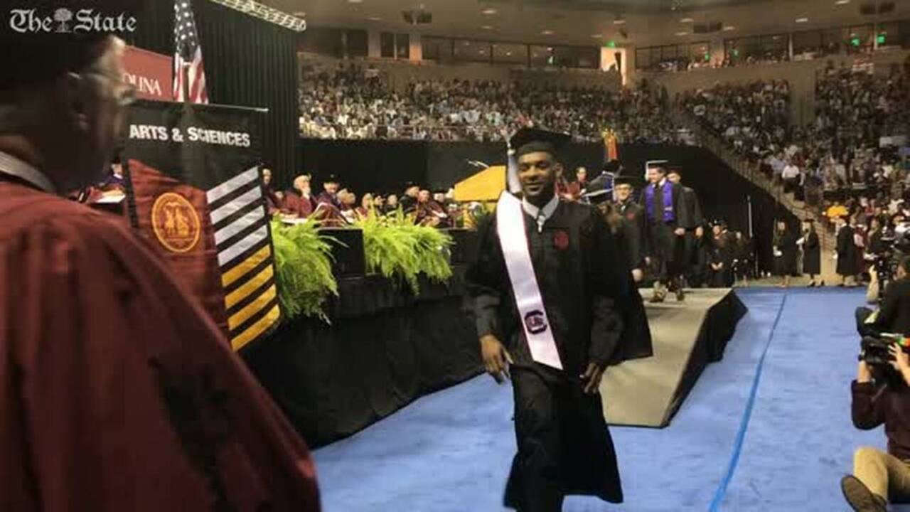 South Carolina's Sindarius Thornwell graduates!