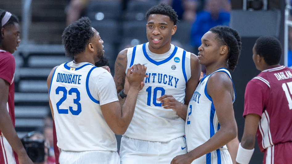 'Soak it in.' Brandon Garrison talks UK's win over Santa Clara