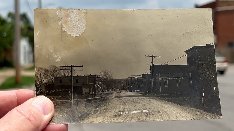 It’s Stadium Drive now, but Leeds’ main street once looked like this