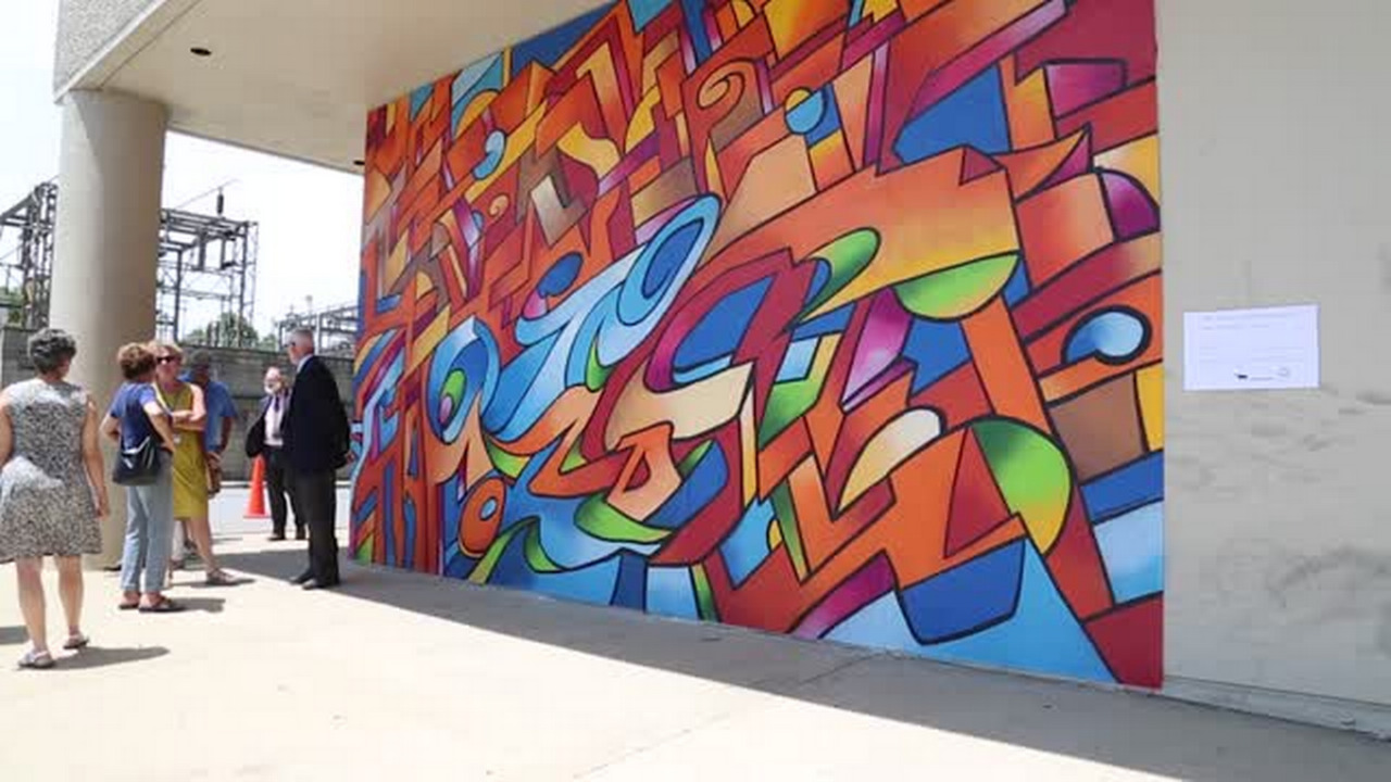 Check out the newest piece of public art in downtown Lexington