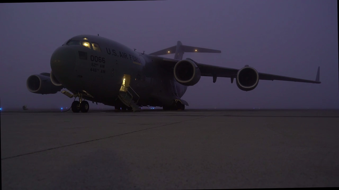 C-17A Globemaster III performs exercises at Mobility Guardian 2019 in Spokane