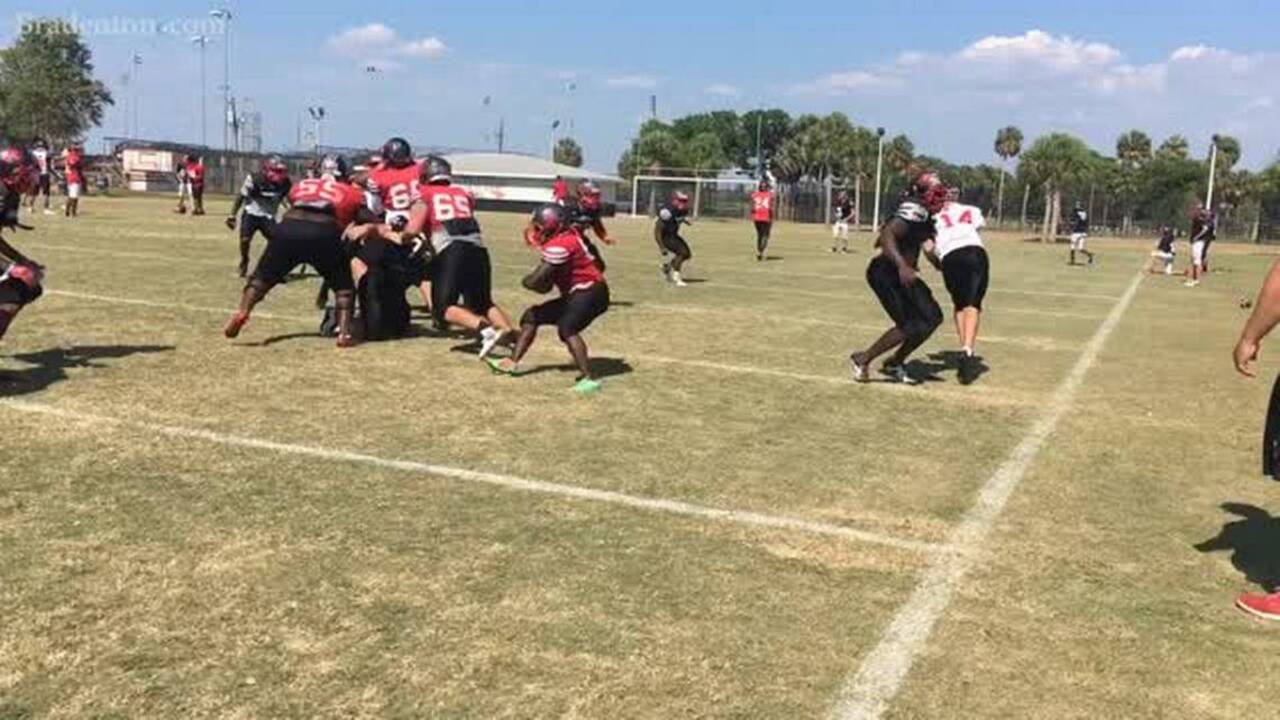 Palmetto football is searching for an offensive resurgence this spring
