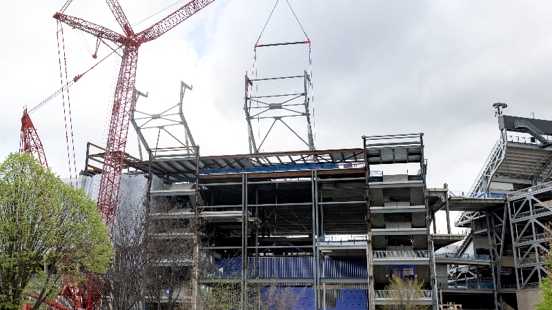 See how the renovations at Beaver Stadium are progressing