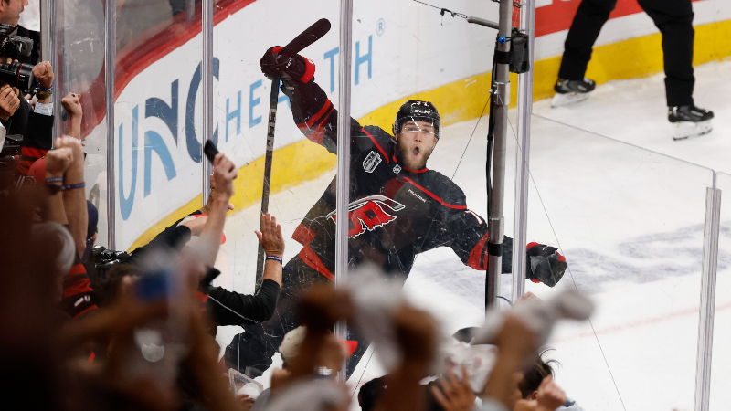 Hurricanes battle Golden Knights in crucial Game 2 of Stanley Cup