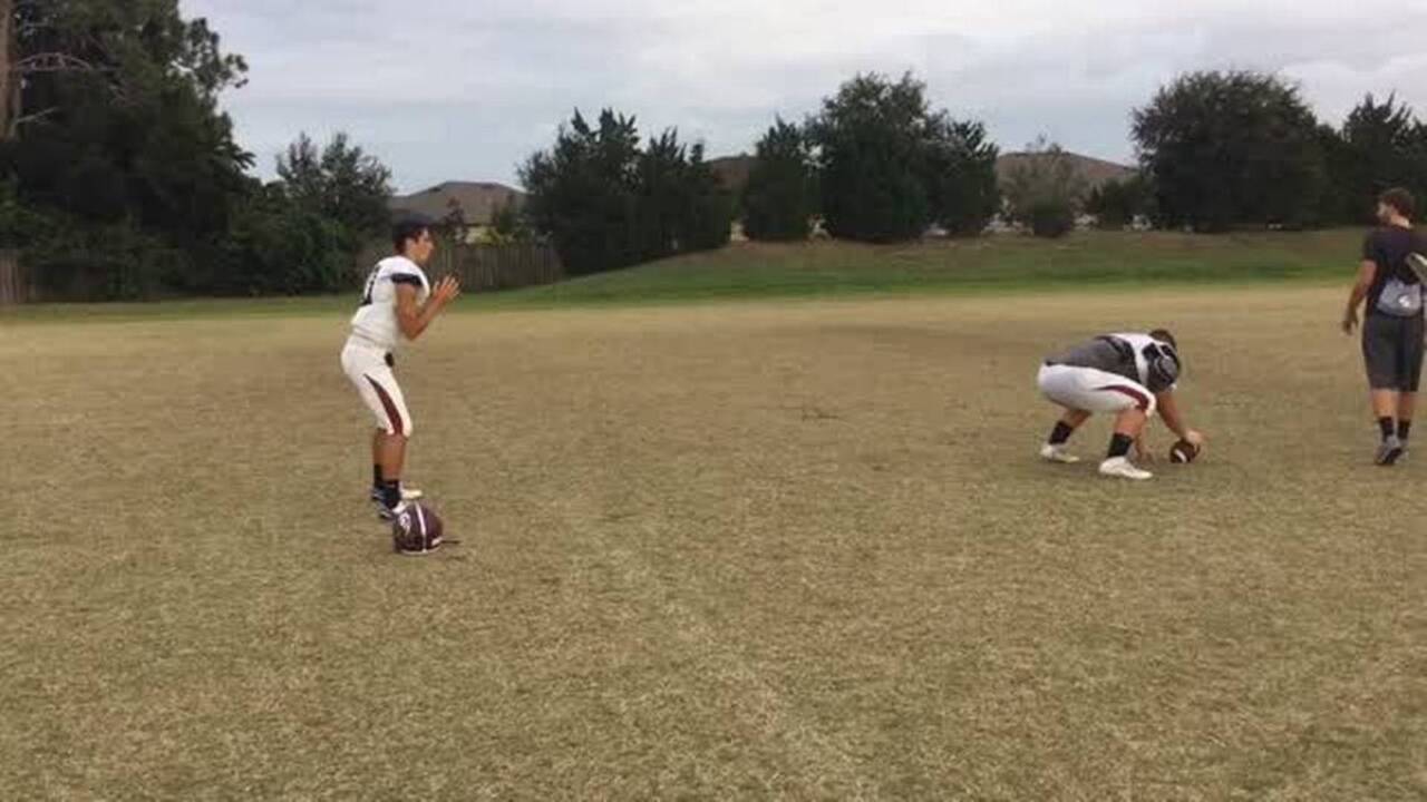 Braden River’s Louis Colosimo has found his football home this season