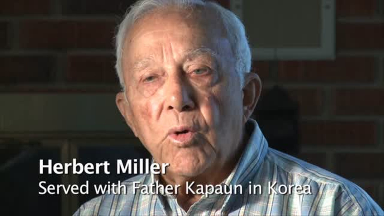 Father Kapaun saves Herb Miller’s life