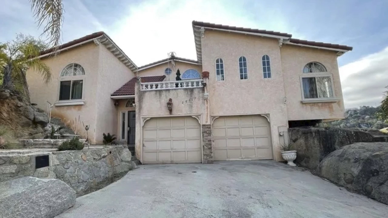 Home for sale in California has quite the rock feature
