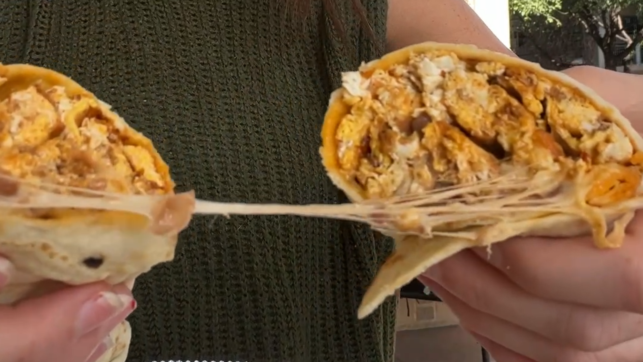 Breakfast burrito in Fort Worth On a Budget