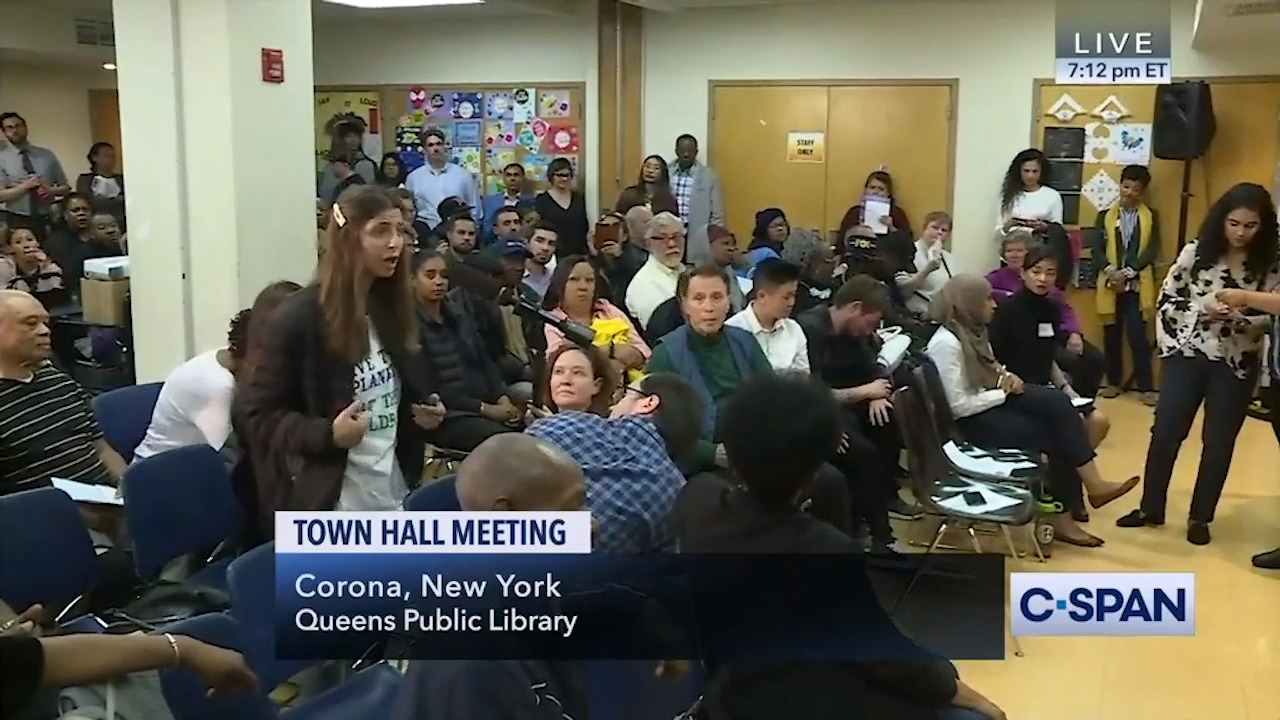 Woman’s bizarre proposal at AOC town hall: ‘We got to start eating babies’