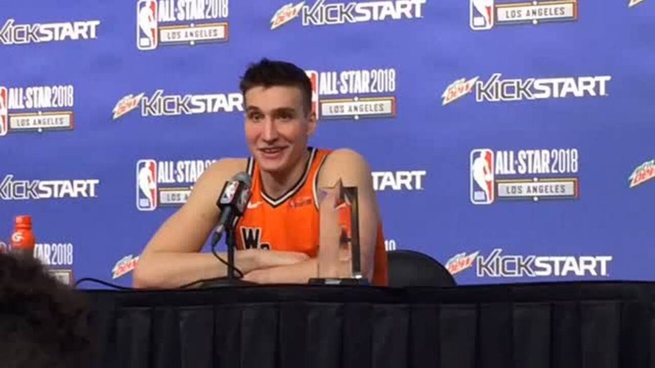 Bogdan Bogdanovic is Most Valuable Player of Rising Stars Challenge