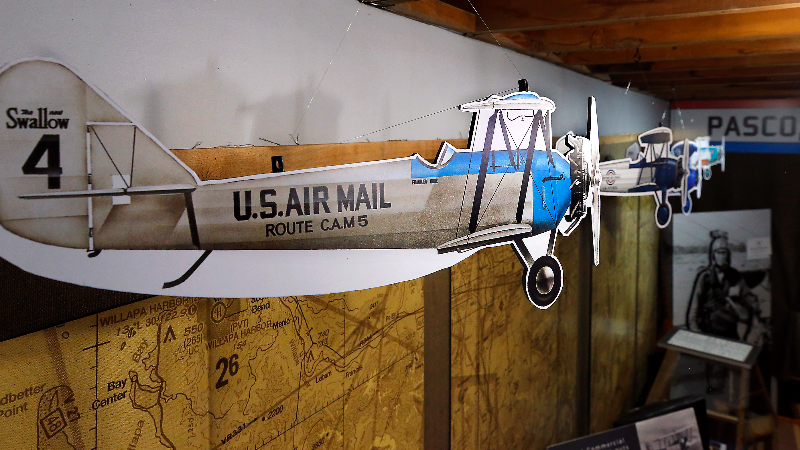 Pasco Aviation Museum celebrates centennial of first Air Mail flight