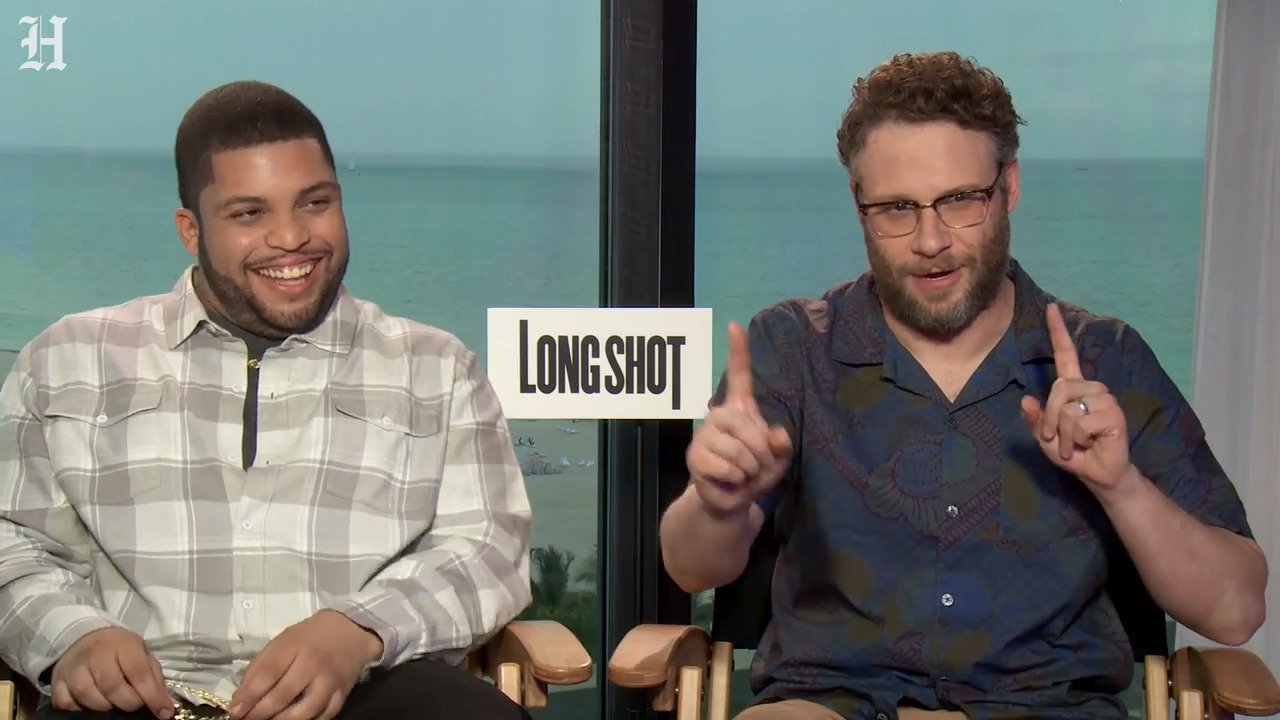 Seth Rogen and O’Shea Jackson Jr. talk about their film ‘Long Shot’