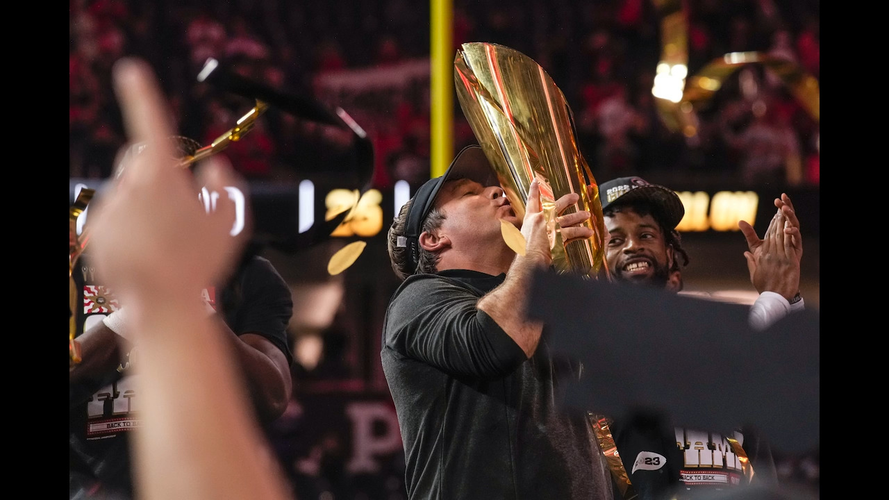 Photos: Georgia defeats TCU 65-7 to win second straight Nation Championship