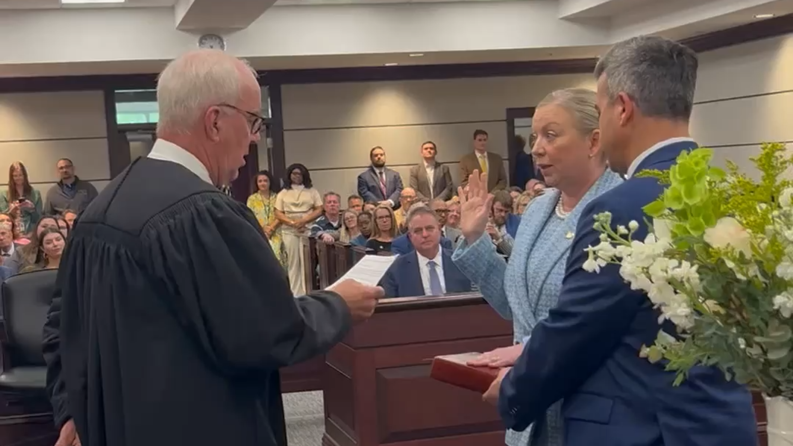 Misti Shelton sworn in as first female York County, South Carolina Circuit Court Judge