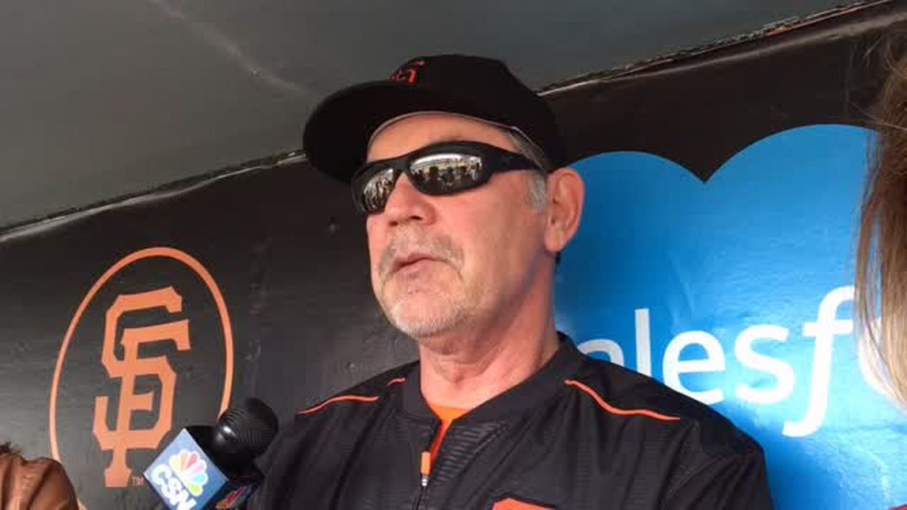 Bochy explains Giants bullpen shakeup