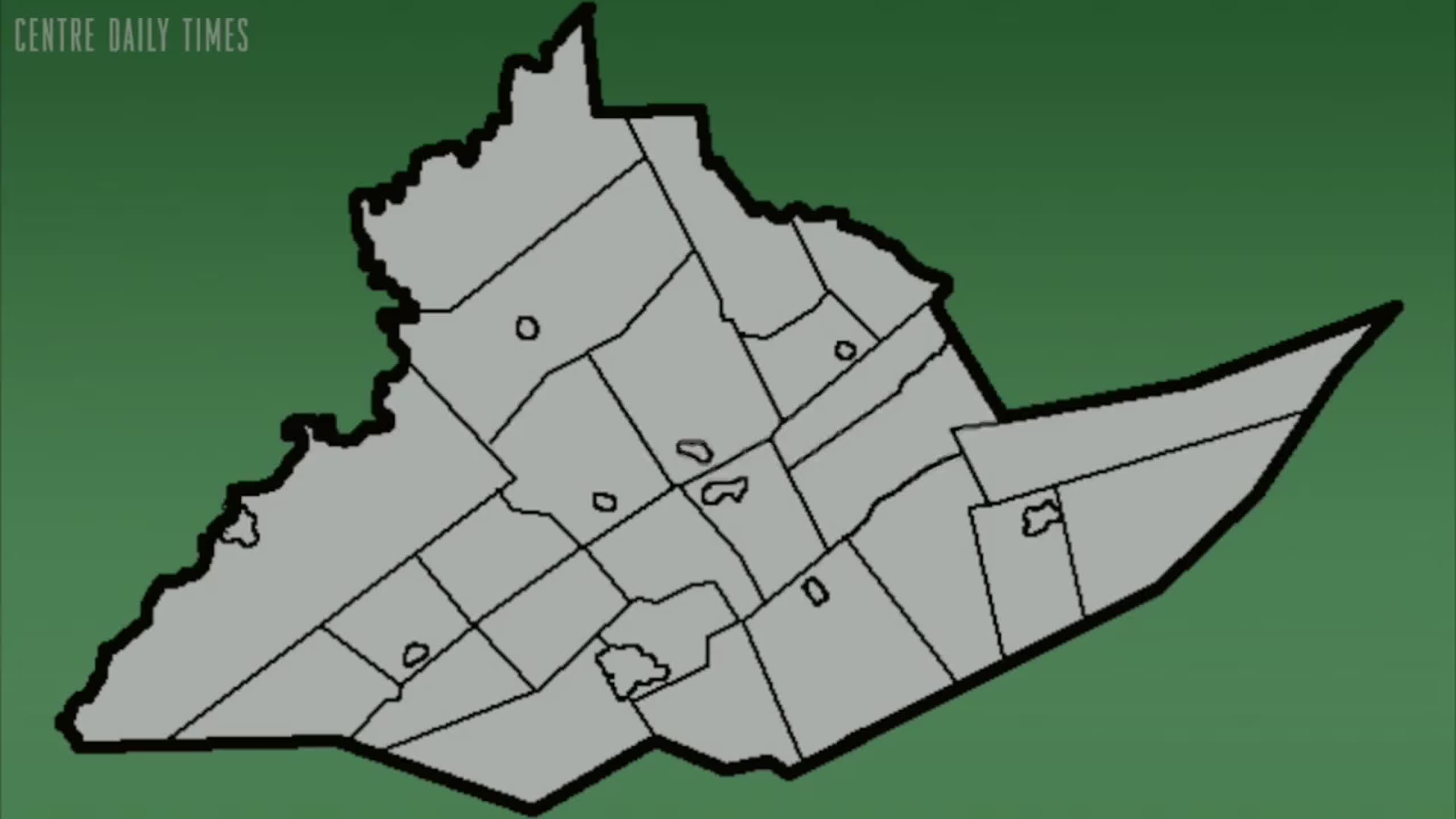 Can you name all 35 of Centre County's municipalities?