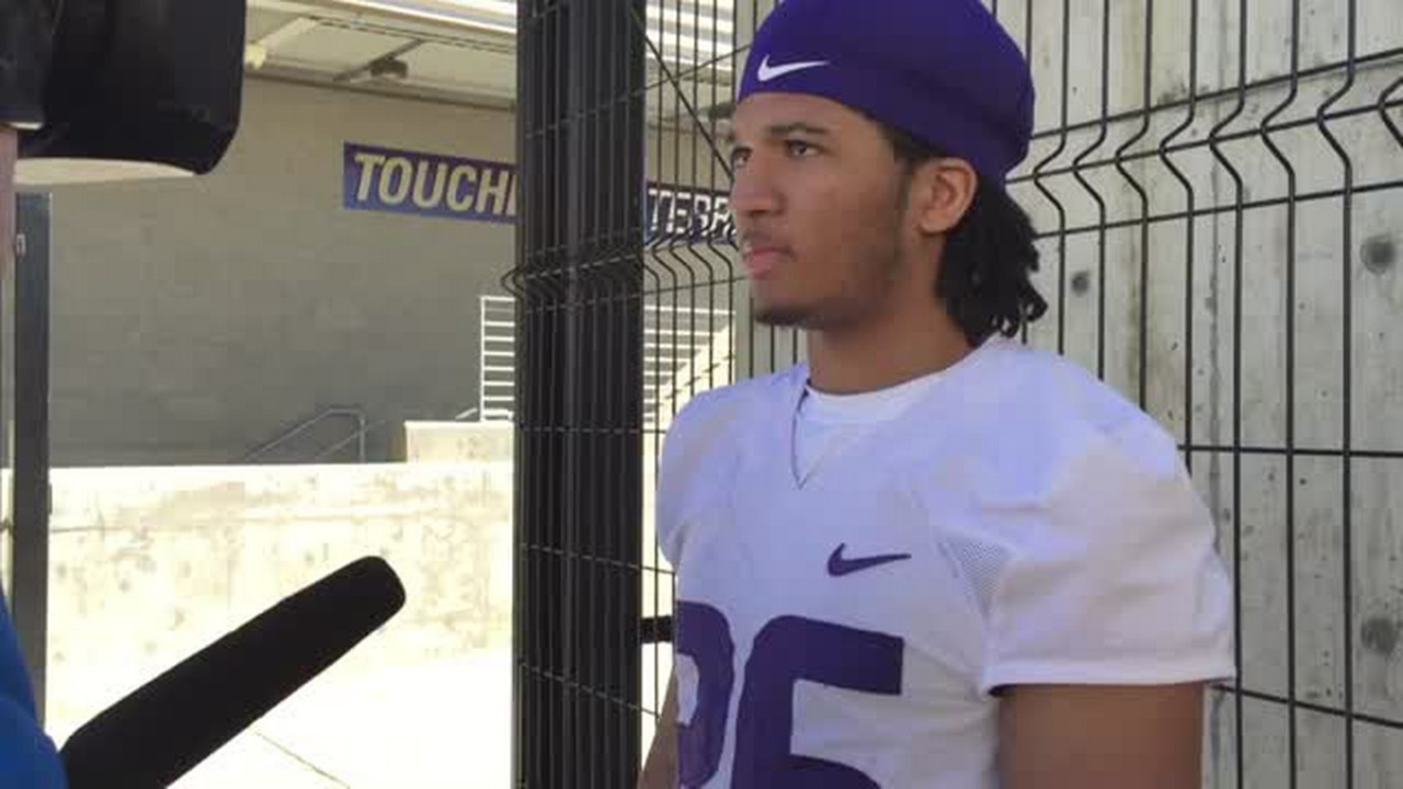 VIDEO: Sidney Jones talks after UW spring practice
