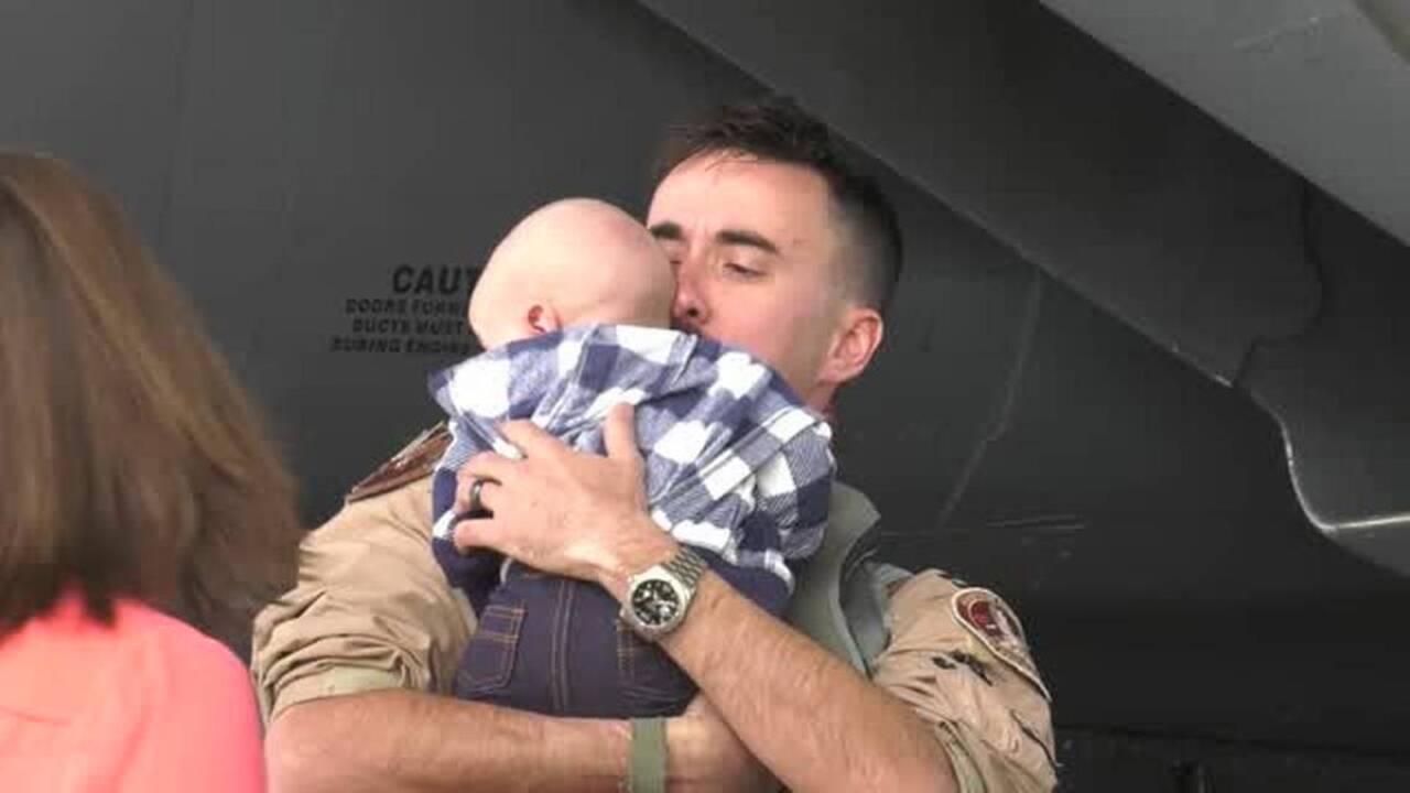 Airmen from Mountain Home return home after a 6-month deployment